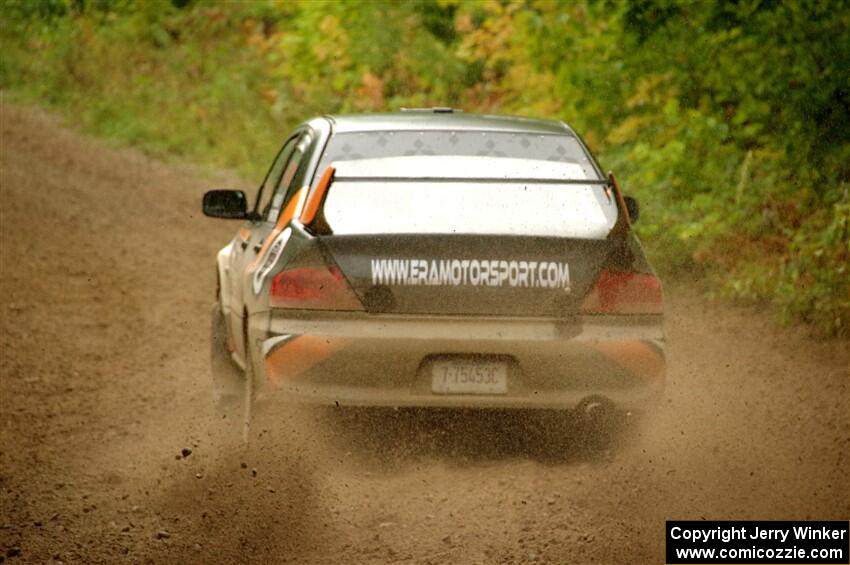 Kyle Tilley / Tim Whitteridge Mitsubishi Lancer Evo VIII on SS5, Steamboat II.