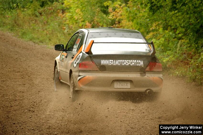 Kyle Tilley / Tim Whitteridge Mitsubishi Lancer Evo VIII on SS5, Steamboat II.