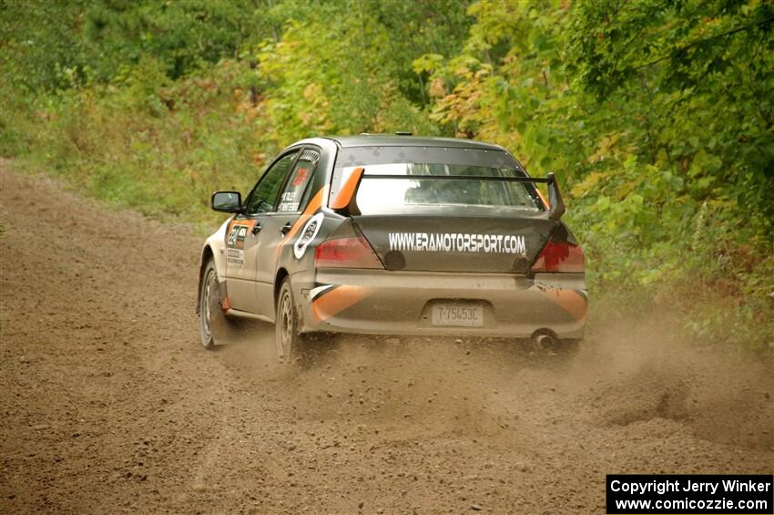 Kyle Tilley / Tim Whitteridge Mitsubishi Lancer Evo VIII on SS5, Steamboat II.