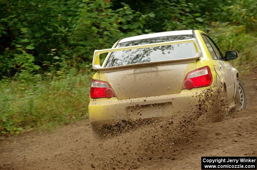 Mark Williams / Steve Harrell Subaru WRX STi on SS5, Steamboat II.