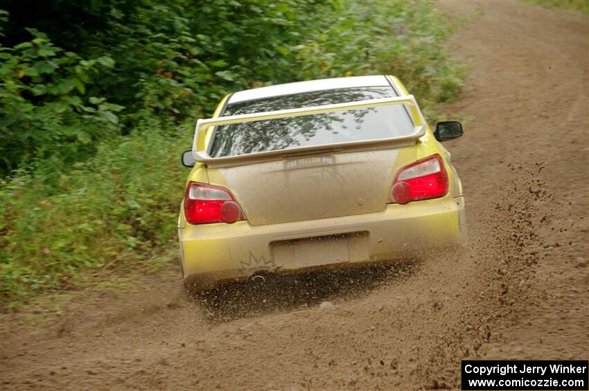 Mark Williams / Steve Harrell Subaru WRX STi on SS5, Steamboat II.