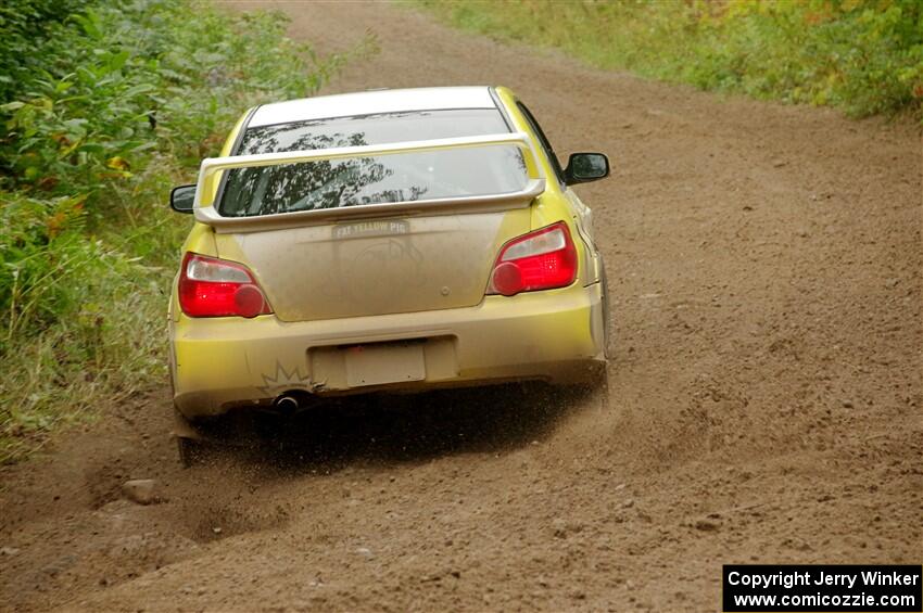 Mark Williams / Steve Harrell Subaru WRX STi on SS5, Steamboat II.