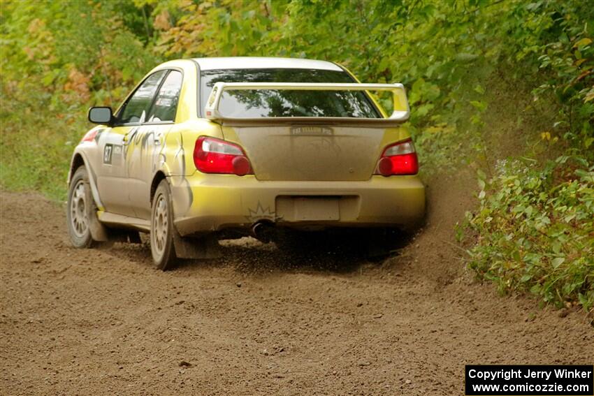 Mark Williams / Steve Harrell Subaru WRX STi on SS5, Steamboat II.