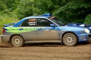 Jeff Timpe / Joe Patava Subaru WRX on SS5, Steamboat II.