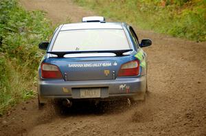 Jeff Timpe / Joe Patava Subaru WRX on SS5, Steamboat II.