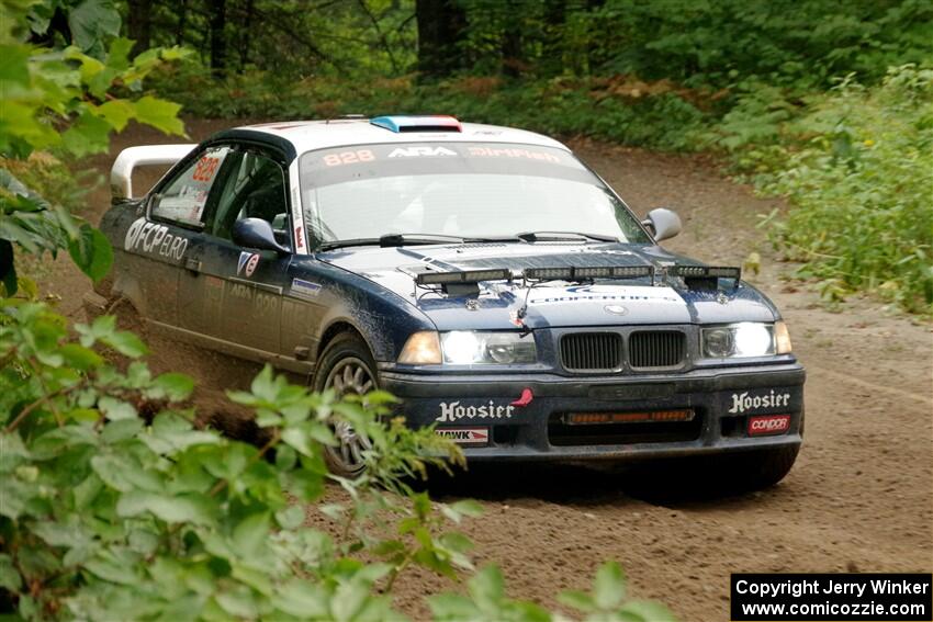 Ryan George / Heather Stieber-George BMW M3 on SS5, Steamboat II.