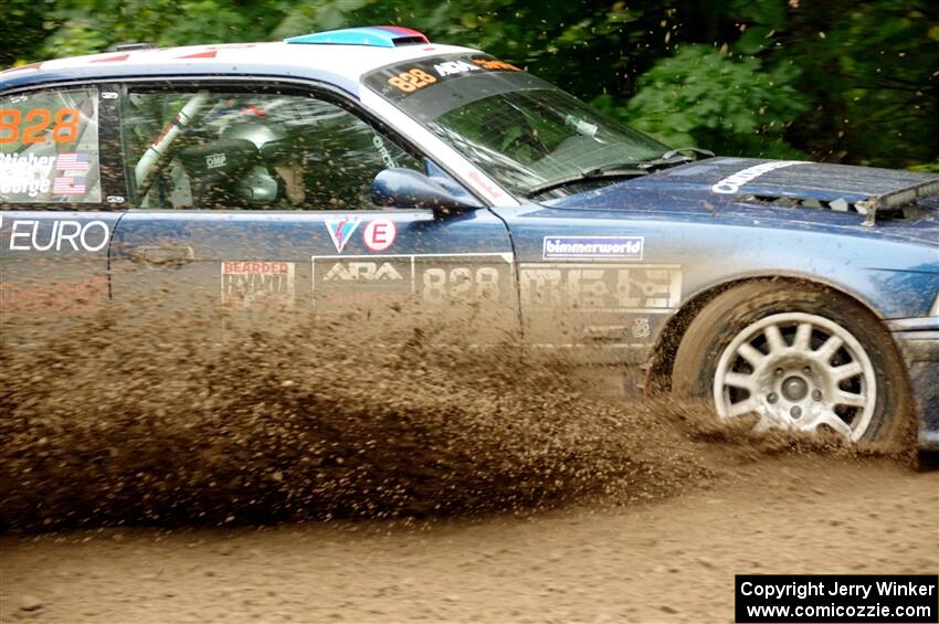 Ryan George / Heather Stieber-George BMW M3 on SS5, Steamboat II.