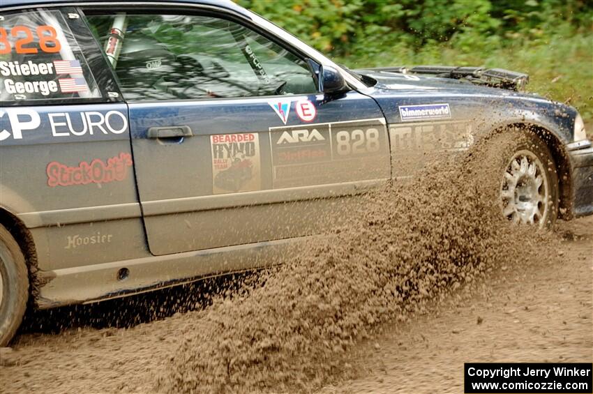 Ryan George / Heather Stieber-George BMW M3 on SS5, Steamboat II.