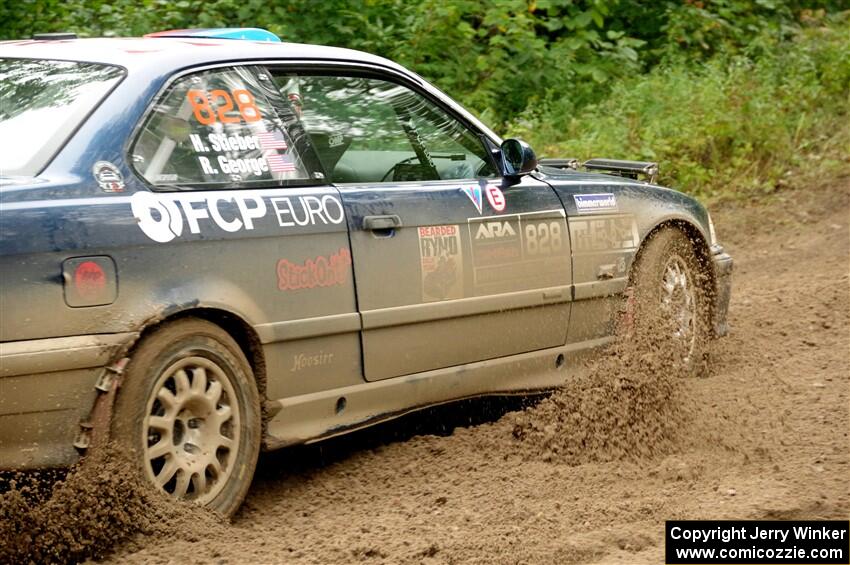 Ryan George / Heather Stieber-George BMW M3 on SS5, Steamboat II.