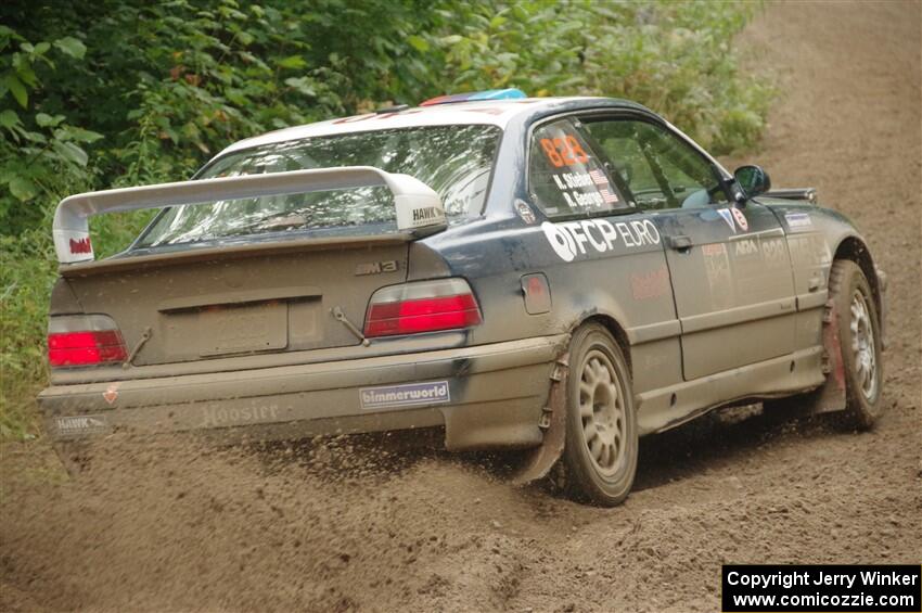 Ryan George / Heather Stieber-George BMW M3 on SS5, Steamboat II.