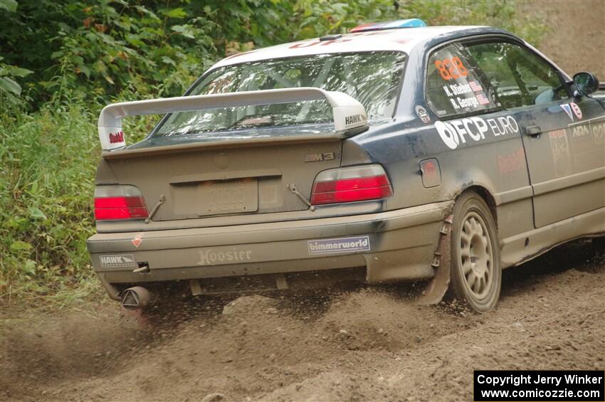 Ryan George / Heather Stieber-George BMW M3 on SS5, Steamboat II.