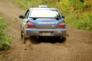 Jeff Timpe / Joe Patava Subaru WRX on SS5, Steamboat II.