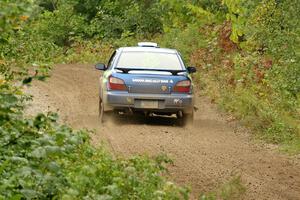 Jeff Timpe / Joe Patava Subaru WRX on SS5, Steamboat II.