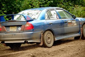 Dmitri Kishkarev / Keegan Helwig Mitsubishi Lancer Evo IV on SS5, Steamboat II.