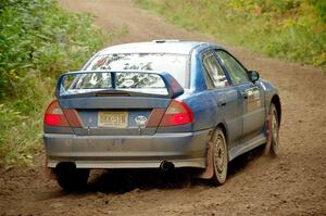 Dmitri Kishkarev / Keegan Helwig Mitsubishi Lancer Evo IV on SS5, Steamboat II.