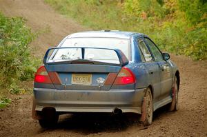 Dmitri Kishkarev / Keegan Helwig Mitsubishi Lancer Evo IV on SS5, Steamboat II.