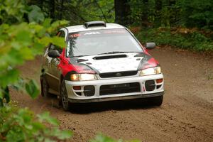 Chris Barribeau / Alex Ferencz Subaru Impreza RS on SS5, Steamboat II.