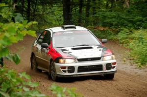 Chris Barribeau / Alex Ferencz Subaru Impreza RS on SS5, Steamboat II.