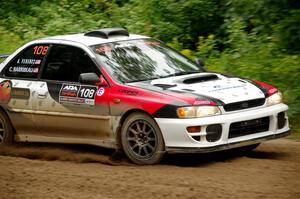 Chris Barribeau / Alex Ferencz Subaru Impreza RS on SS5, Steamboat II.