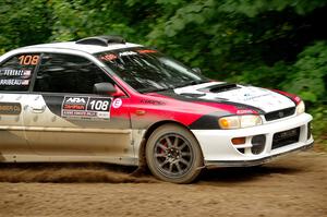 Chris Barribeau / Alex Ferencz Subaru Impreza RS on SS5, Steamboat II.