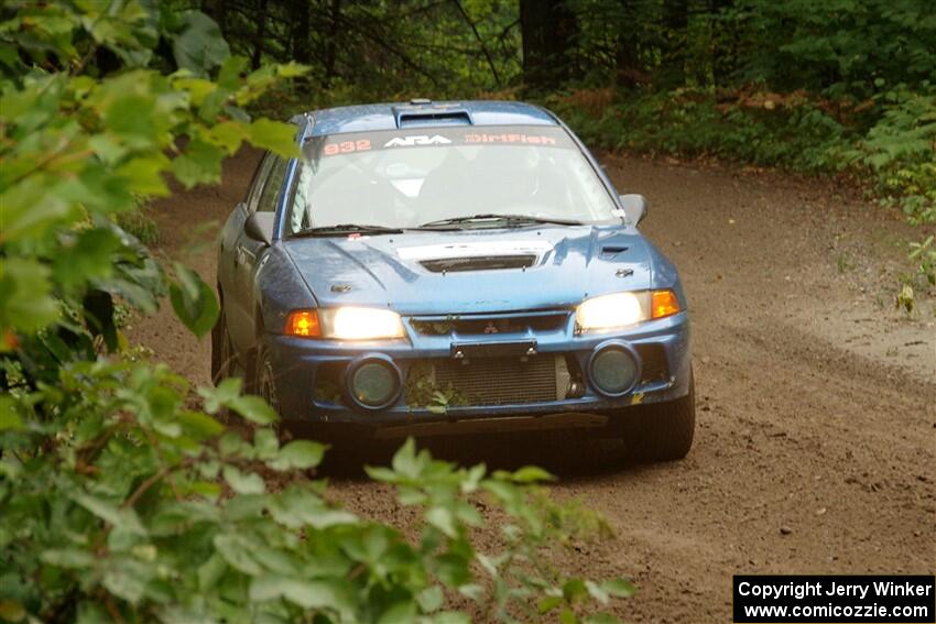 Dmitri Kishkarev / Keegan Helwig Mitsubishi Lancer Evo IV on SS5, Steamboat II.