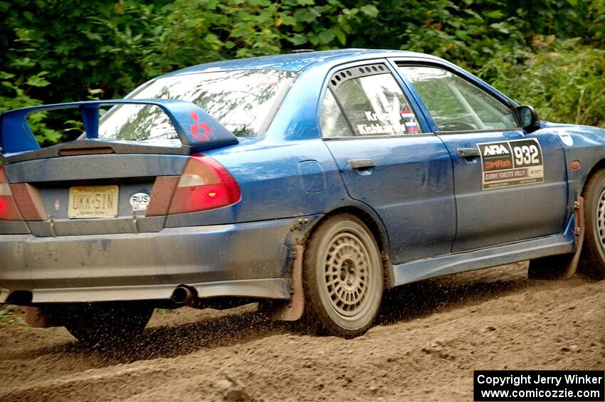 Dmitri Kishkarev / Keegan Helwig Mitsubishi Lancer Evo IV on SS5, Steamboat II.