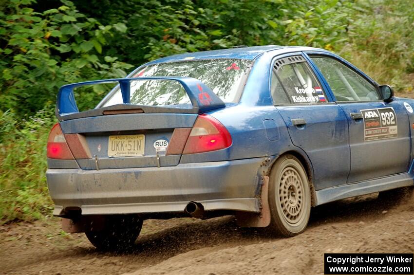 Dmitri Kishkarev / Keegan Helwig Mitsubishi Lancer Evo IV on SS5, Steamboat II.