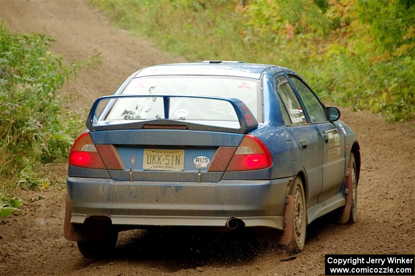 Dmitri Kishkarev / Keegan Helwig Mitsubishi Lancer Evo IV on SS5, Steamboat II.