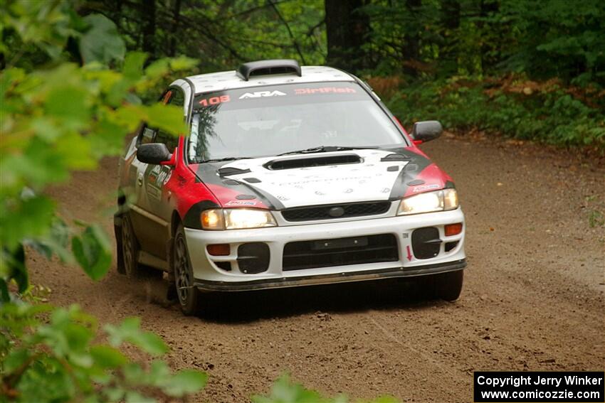 Chris Barribeau / Alex Ferencz Subaru Impreza RS on SS5, Steamboat II.