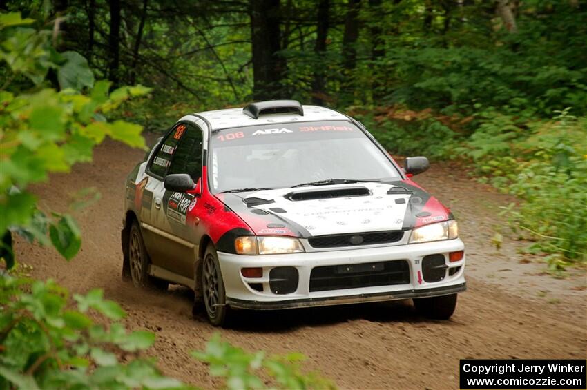 Chris Barribeau / Alex Ferencz Subaru Impreza RS on SS5, Steamboat II.