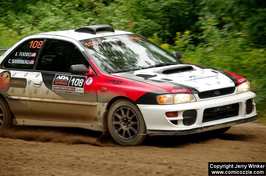 Chris Barribeau / Alex Ferencz Subaru Impreza RS on SS5, Steamboat II.