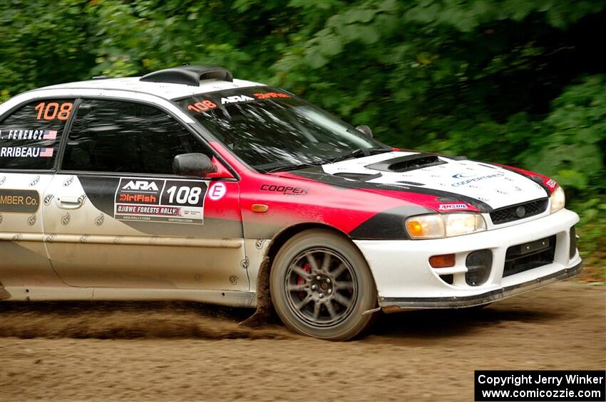 Chris Barribeau / Alex Ferencz Subaru Impreza RS on SS5, Steamboat II.