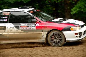 Chris Barribeau / Alex Ferencz Subaru Impreza RS on SS5, Steamboat II.