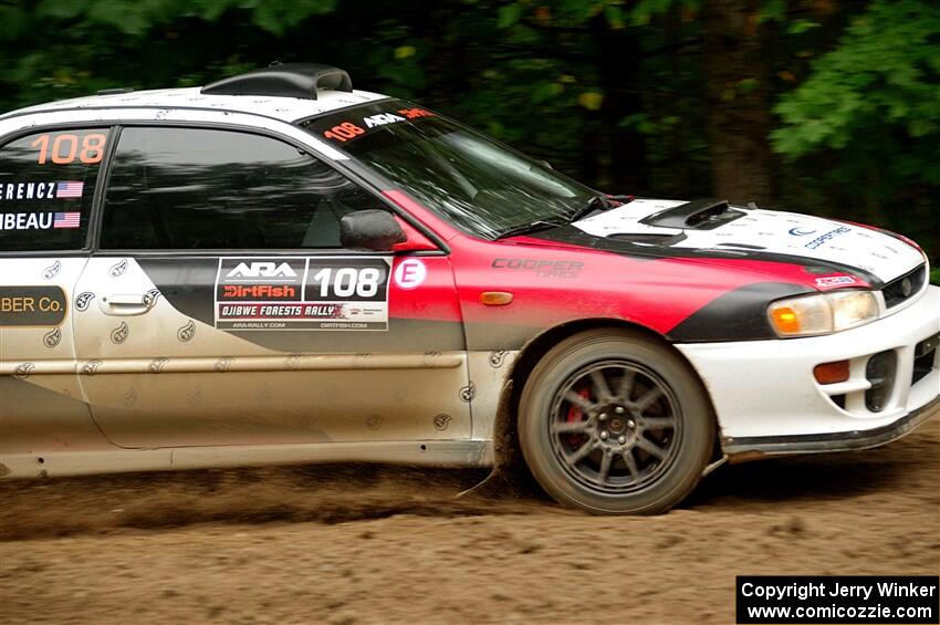 Chris Barribeau / Alex Ferencz Subaru Impreza RS on SS5, Steamboat II.