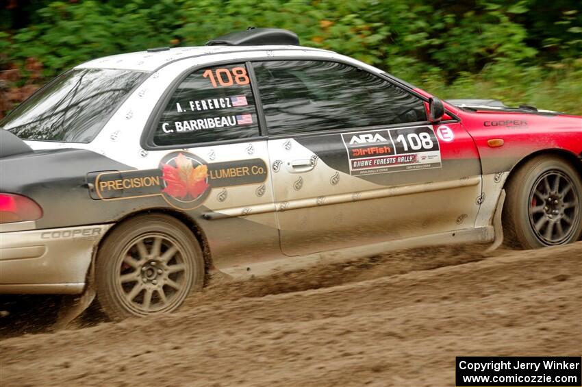 Chris Barribeau / Alex Ferencz Subaru Impreza RS on SS5, Steamboat II.