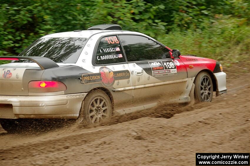 Chris Barribeau / Alex Ferencz Subaru Impreza RS on SS5, Steamboat II.