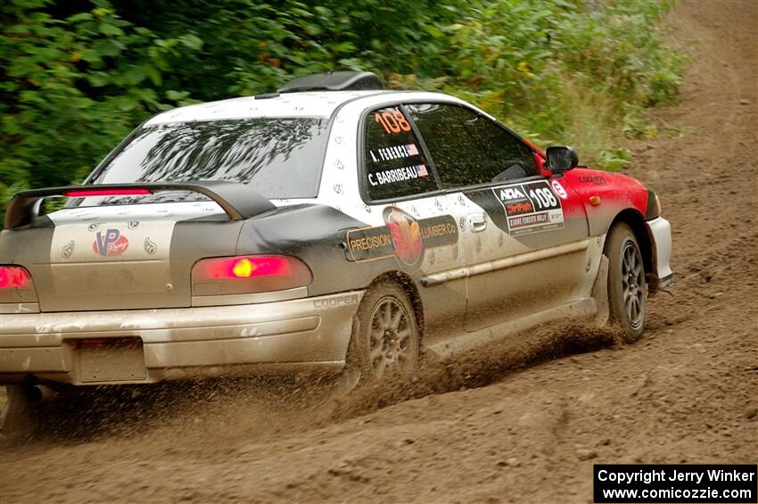 Chris Barribeau / Alex Ferencz Subaru Impreza RS on SS5, Steamboat II.