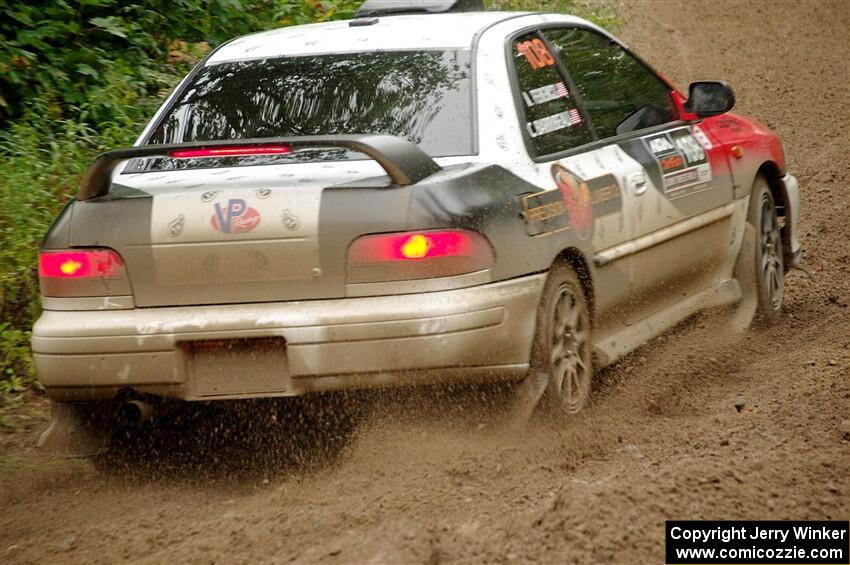 Chris Barribeau / Alex Ferencz Subaru Impreza RS on SS5, Steamboat II.