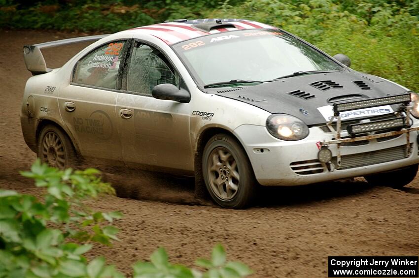 Matt Coatsworth / Ben Anderson Dodge SRT-4 on SS5, Steamboat II.