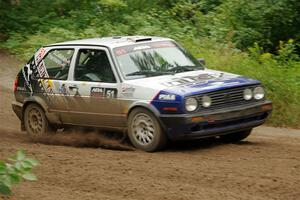 Todd Hartmann / Shawn Callahan VW GTI on SS5, Steamboat II.