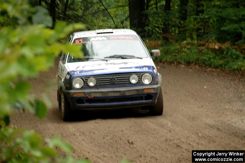 Todd Hartmann / Shawn Callahan VW GTI on SS5, Steamboat II.