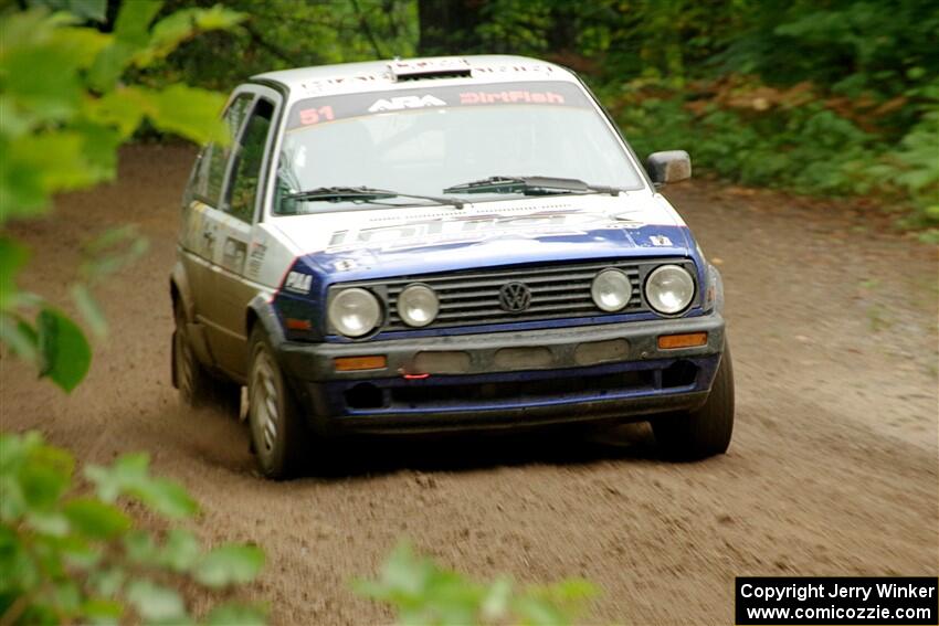 Todd Hartmann / Shawn Callahan VW GTI on SS5, Steamboat II.