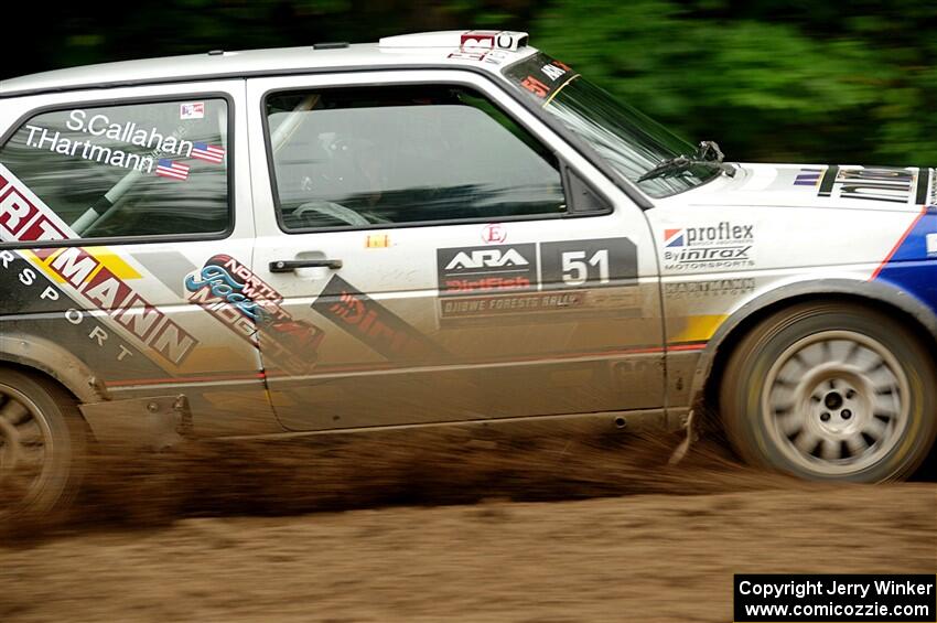 Todd Hartmann / Shawn Callahan VW GTI on SS5, Steamboat II.