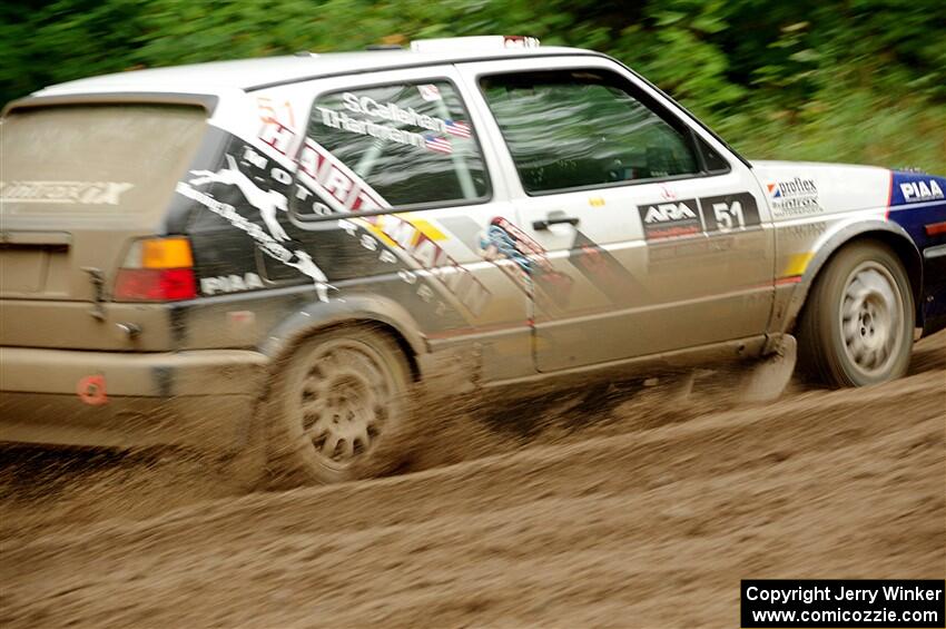 Todd Hartmann / Shawn Callahan VW GTI on SS5, Steamboat II.