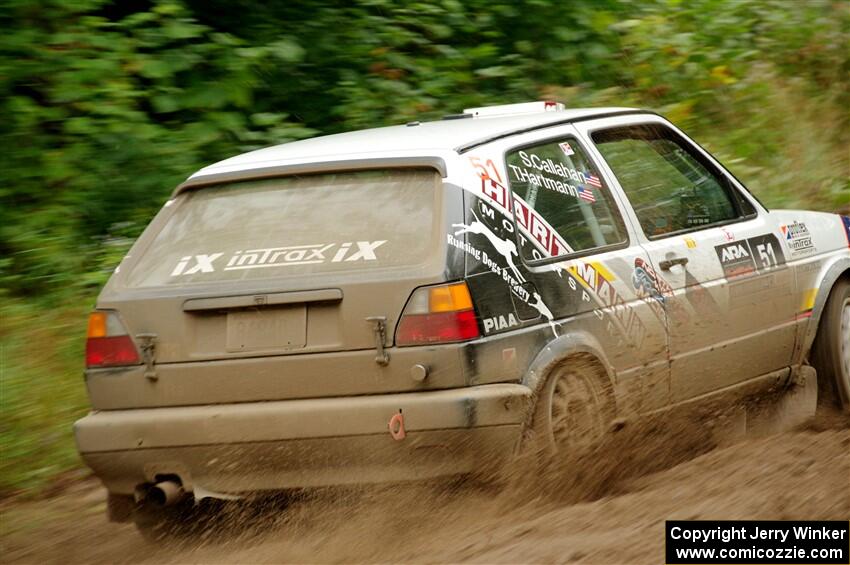 Todd Hartmann / Shawn Callahan VW GTI on SS5, Steamboat II.