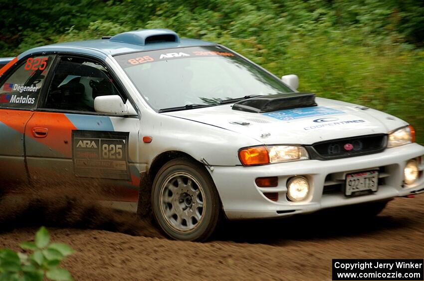 Tyler Matalas / Izaak Degenaer Subaru Impreza LX on SS5, Steamboat II.