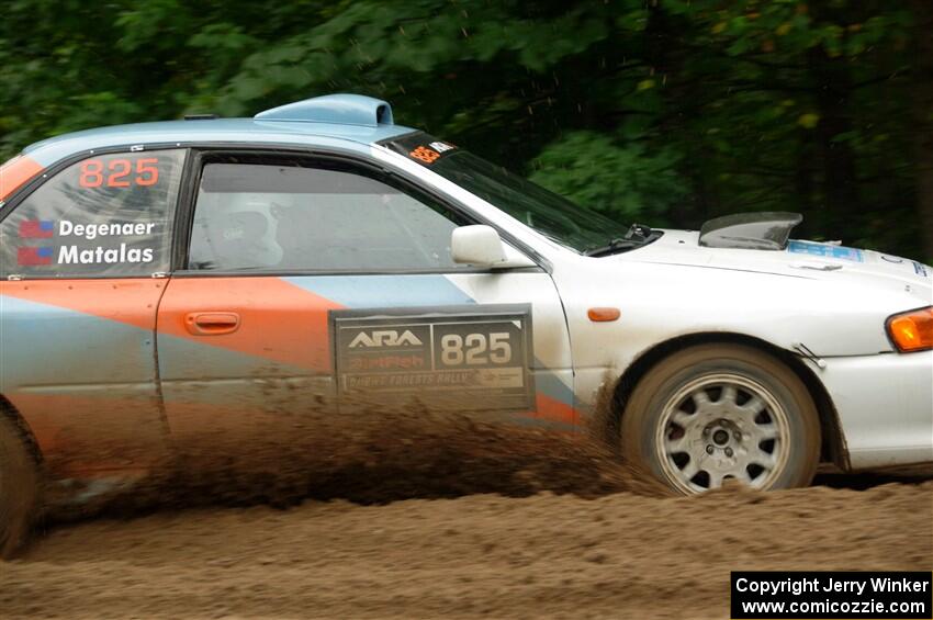 Tyler Matalas / Izaak Degenaer Subaru Impreza LX on SS5, Steamboat II.