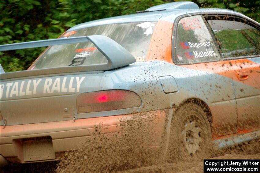 Tyler Matalas / Izaak Degenaer Subaru Impreza LX on SS5, Steamboat II.