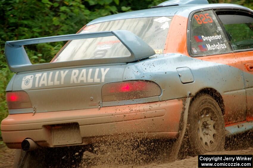 Tyler Matalas / Izaak Degenaer Subaru Impreza LX on SS5, Steamboat II.