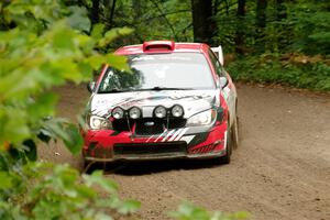 Dan Colburn / Cameron Case Subaru Impreza on SS5, Steamboat II.